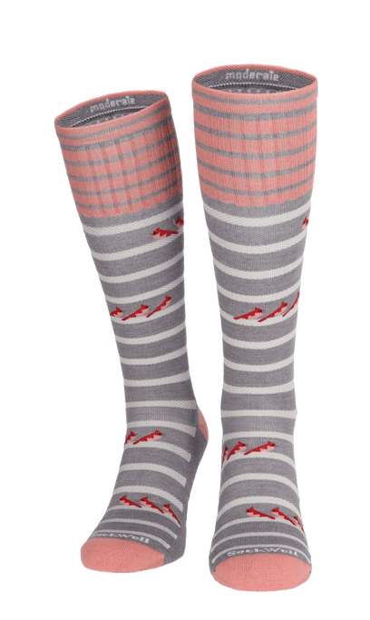 Cardinals Women Moderate Compression Socks Storm
