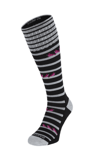 Cardinals Women Moderate Compression Socks Black