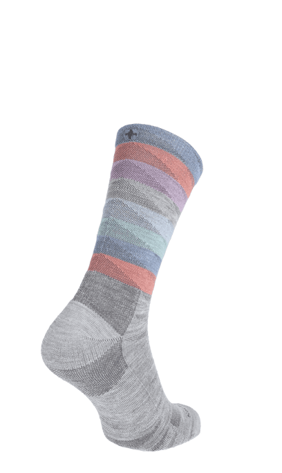 Peaks Women Compression Hiking Socks Light Grey