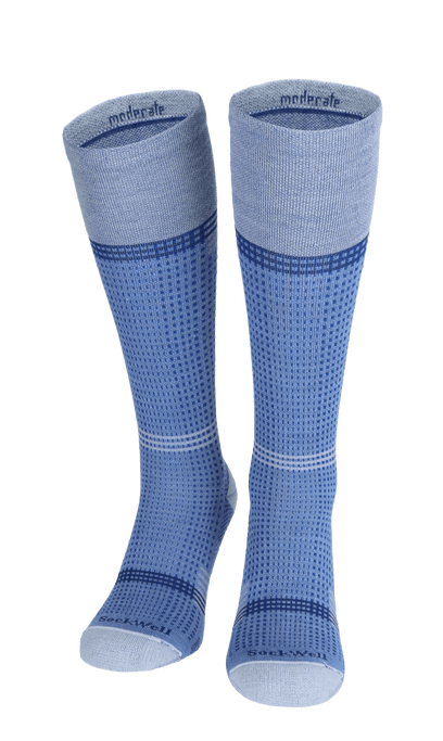 Dash Women Moderate Compression Socks Cornflower