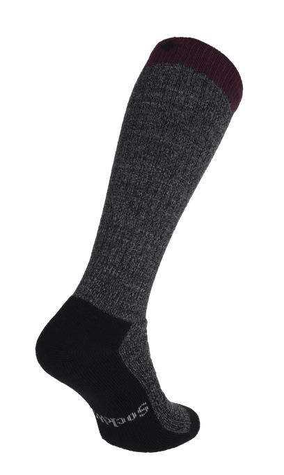 Trail Blazer Women Compression Hiking Socks Charcoal