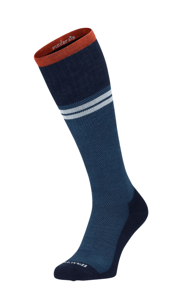 Sportster Men Moderate Compression Socks Navy