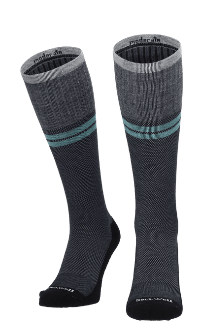 Sportster Men Moderate Compression Socks Black