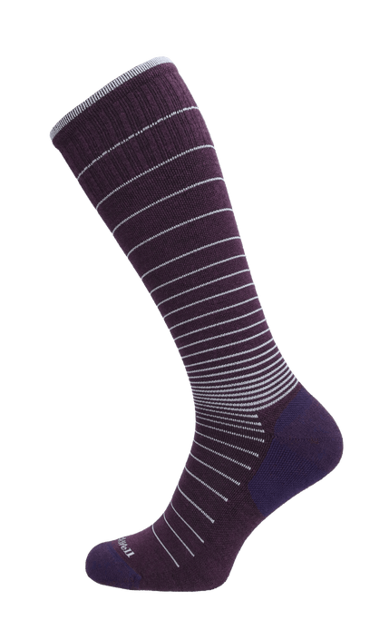 Circulator Women Moderate Compression Socks Blackberry