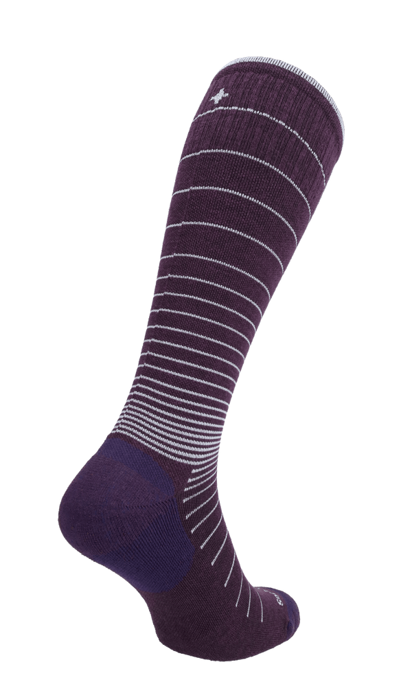 Circulator Women Moderate Compression Socks Blackberry