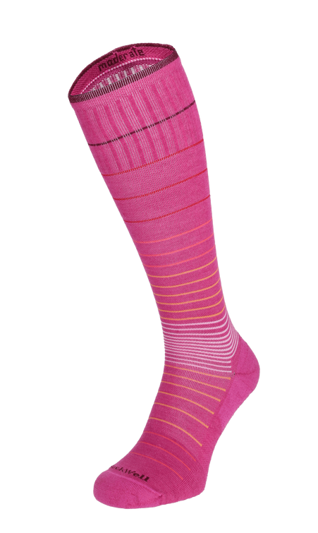 Circulator Women Moderate Compression Socks Raspberry
