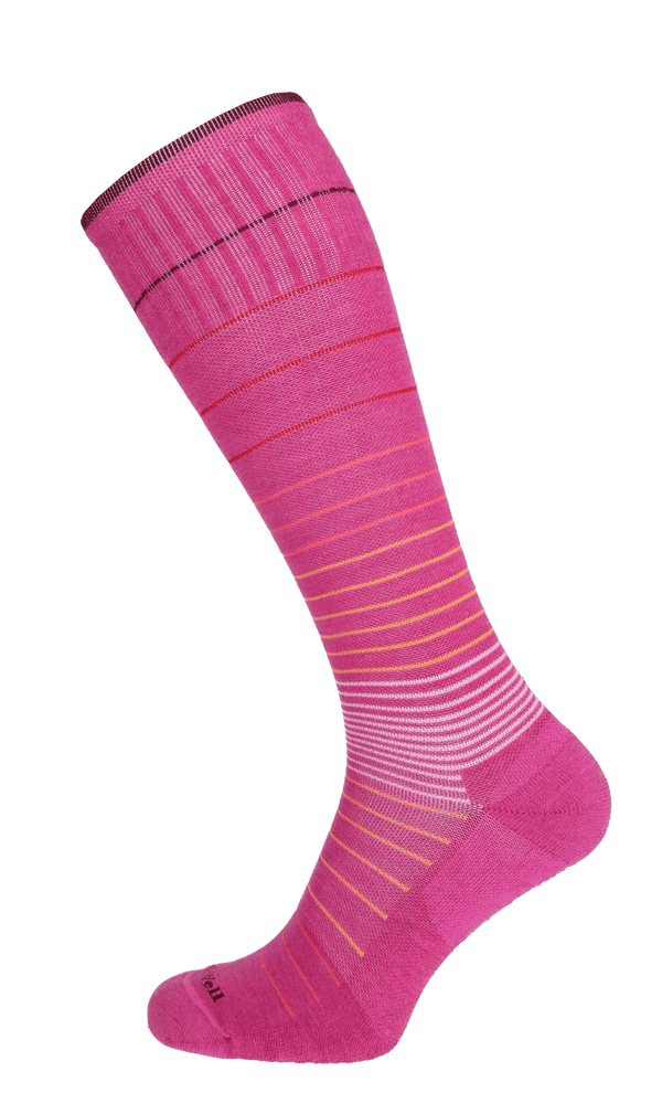 Circulator Women Moderate Compression Socks Raspberry