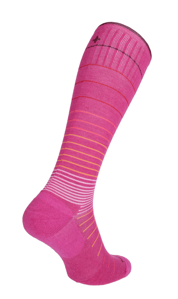 Circulator Women Moderate Compression Socks Raspberry