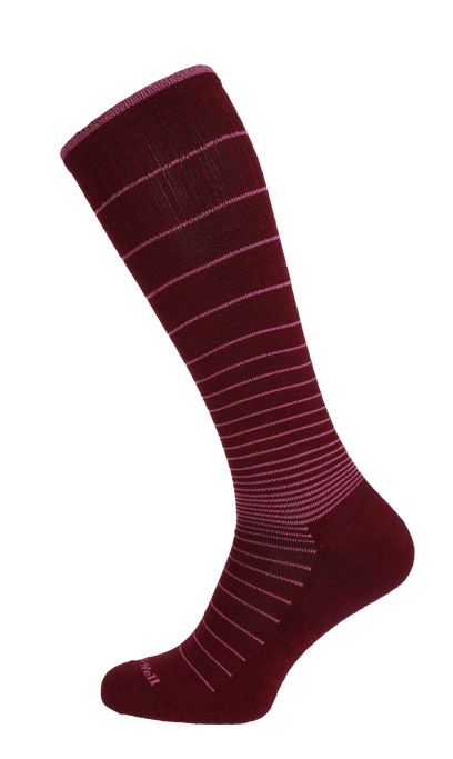 Circulator Women Moderate Compression Socks Cranberry