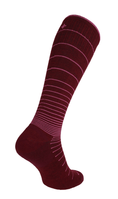 Circulator Women Moderate Compression Socks Cranberry