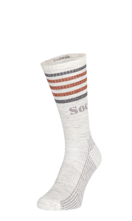 Run Club Crew Men's Compression Sport Socks Ash