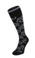 Featherweight Florista Women Moderate Compression Socks Black
