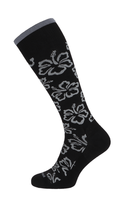 Featherweight Florista Women Moderate Compression Socks Black