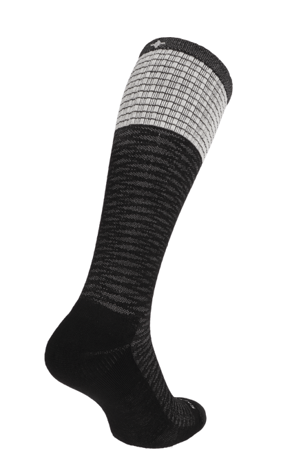 Laced Women Firm Compression Socks Black