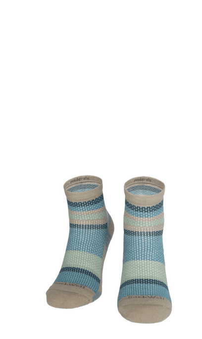 Journey Quarter Women's Compression Hiking Socks Putty