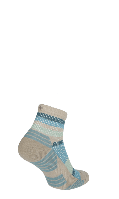 Journey Quarter Women's Compression Hiking Socks Putty