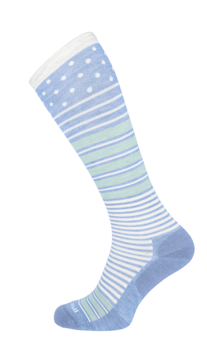 Twister Women Firm Compression Socks Bluestone