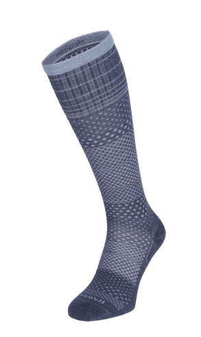 Micro Grade Women's Moderate Compression Socks Denim