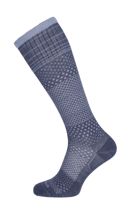 Micro Grade Women's Moderate Compression Socks Denim