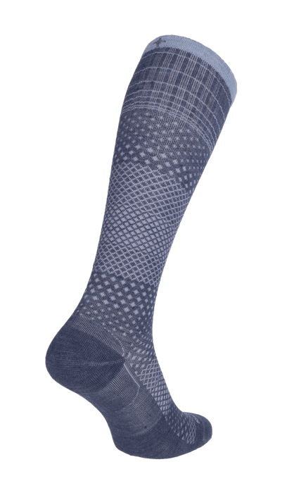 Micro Grade Women's Moderate Compression Socks Denim