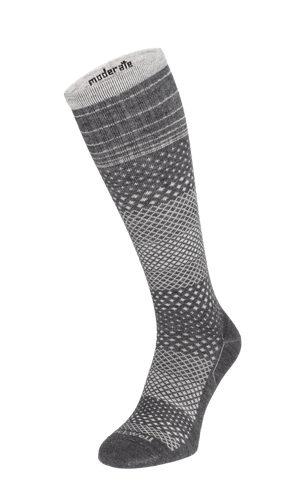 Micro Grade Women Moderate Compression Socks Charcoal