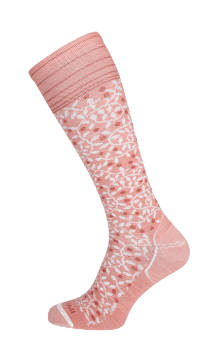 New Leaf Women Firm Compression Socks Pink Clay