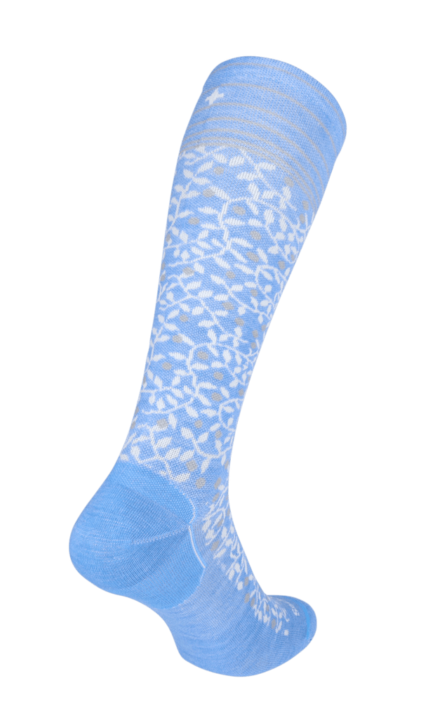 New Leaf Women Firm Compression Socks Cornflower