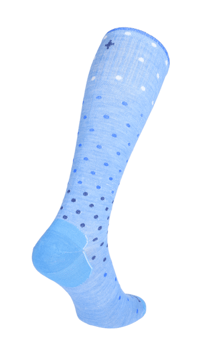 On The Spot Women Moderate Compression Socks Cornflower