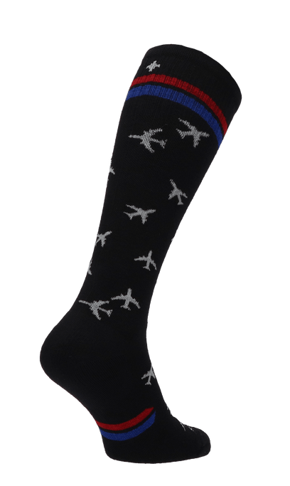 In Flight Men Compression Socks Class 1 Black