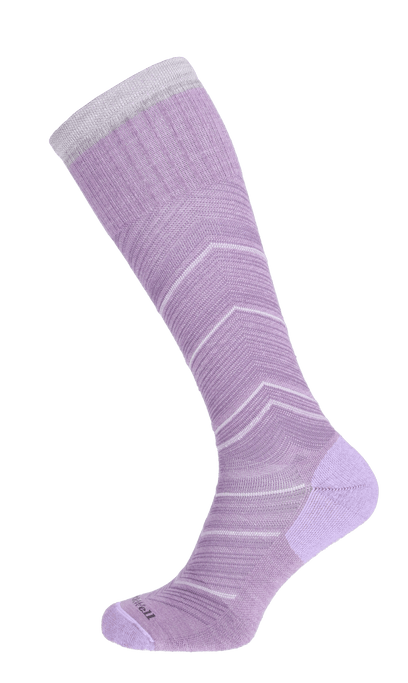 Full Flattery Women Moderate Compression Socks Lavender