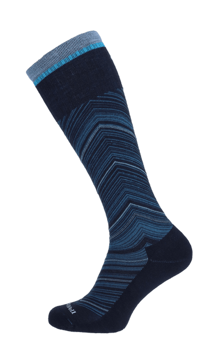 Full Flattery Women Moderate Compression Socks Navy