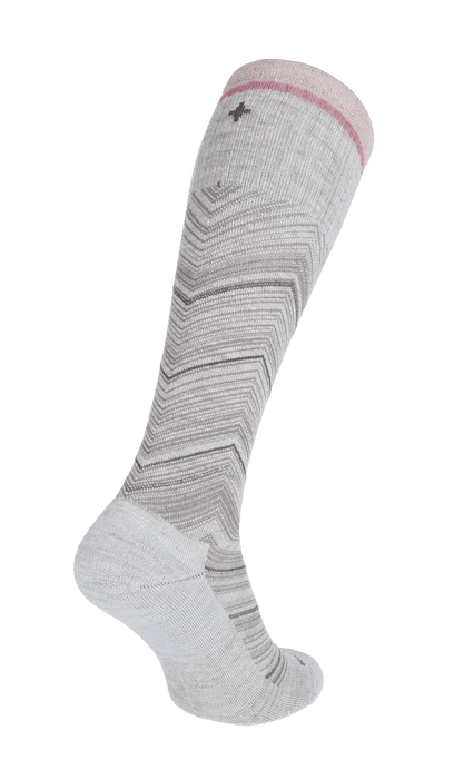 Full Flattery Women Moderate Compression Socks Ash