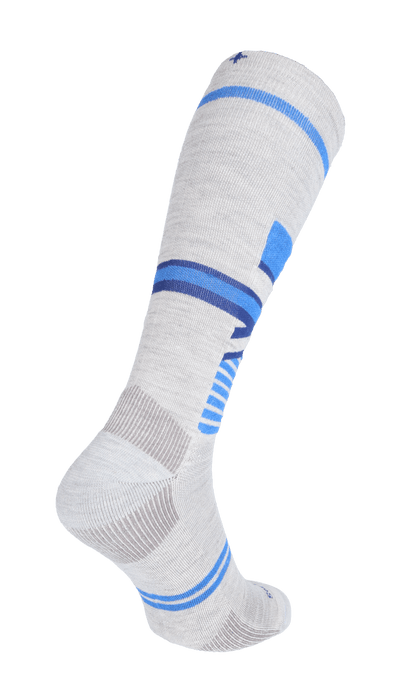 Snow Peak Men Moderate Compression Ski Socks Ash