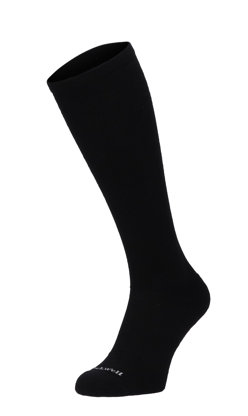 Full Floral Women Compression Socks Class 1 Black Solid