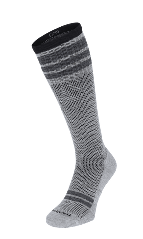 Speedway Men Firm Compression Socks Light Grey