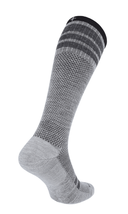 Speedway Men Firm Compression Socks Light Grey