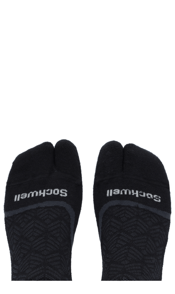 Bunion Crew Women Hallux Valgus Socks Class 1 Black Solid