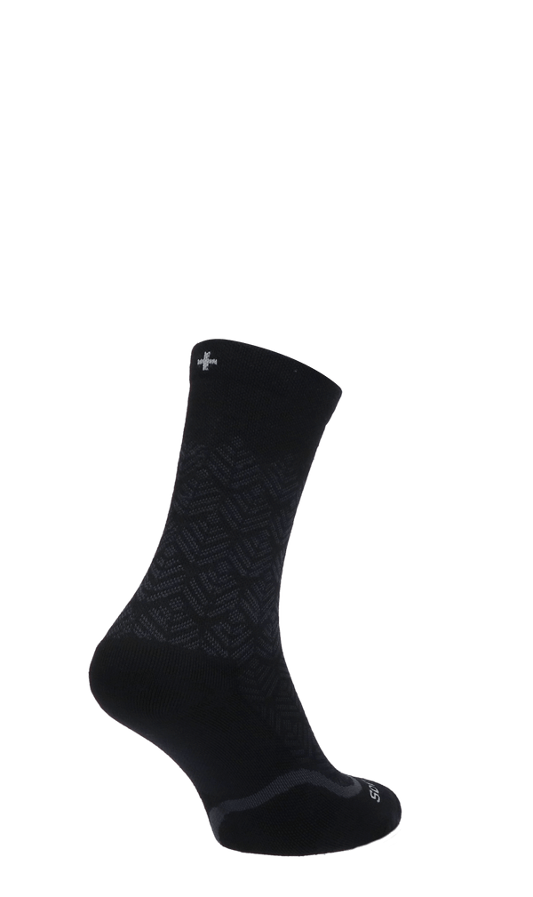 Bunion Crew Women Hallux Valgus Socks Class 1 Black Solid