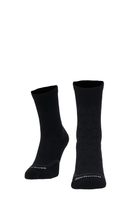 Bunion Crew Women Hallux Valgus Socks Class 1 Black Solid