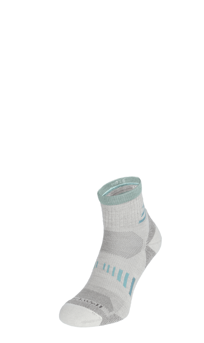 Ascend II Quarter Women Compression Hiking Socks Natural