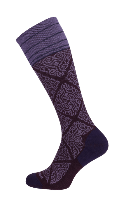 The Raj Women Firm Compression Socks Blackberry