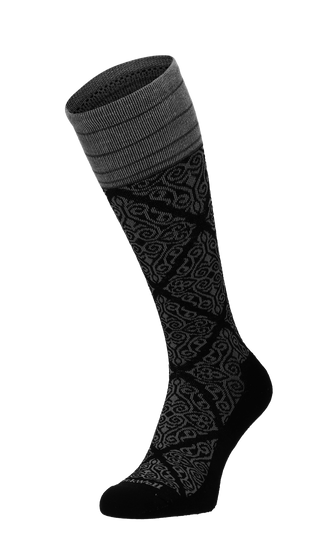 The Raj Women Firm Compression Socks Black