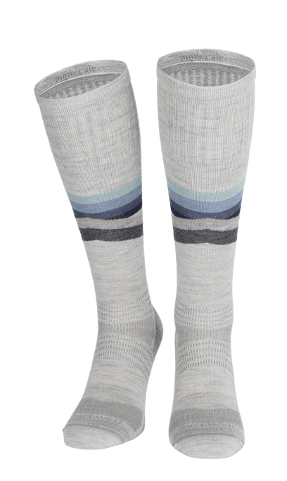 Rainbow Racer UL Men Moderate Compression Ski Socks Ash