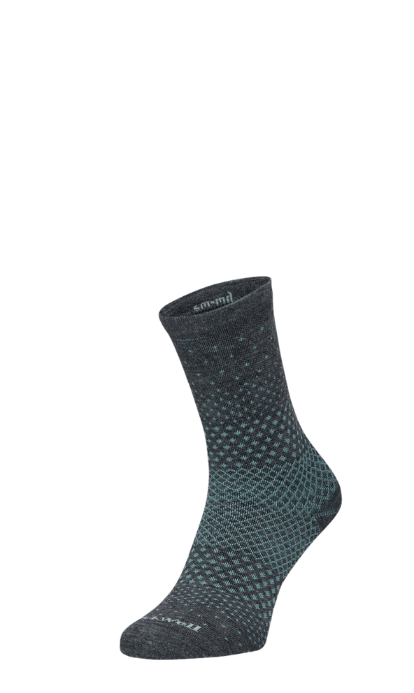 Plantar Ease Crew Women Heel Spur Socks Class 2 Charcoal