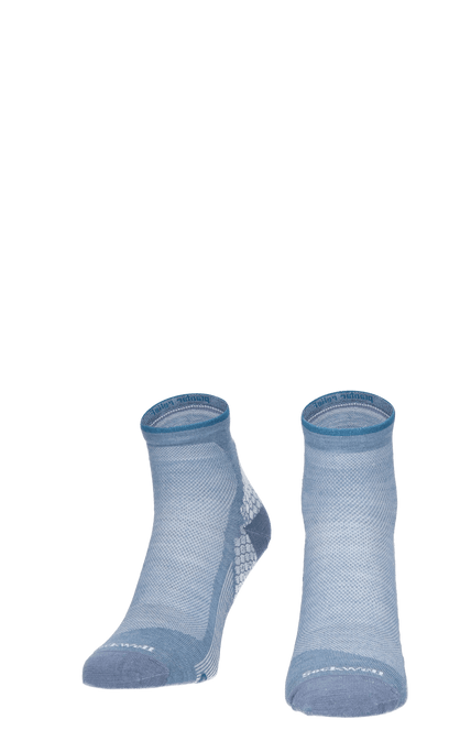 Plantar Sport Quarter Women Heel Spurs Socks Bluestone