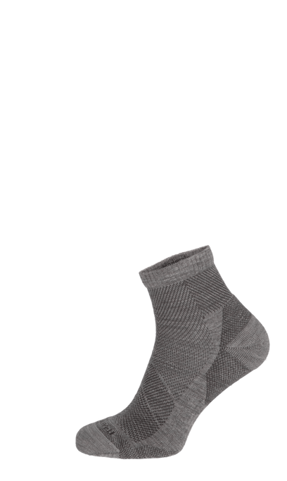 Elevate Quarter Men's Compression Sports Socks Light Grey