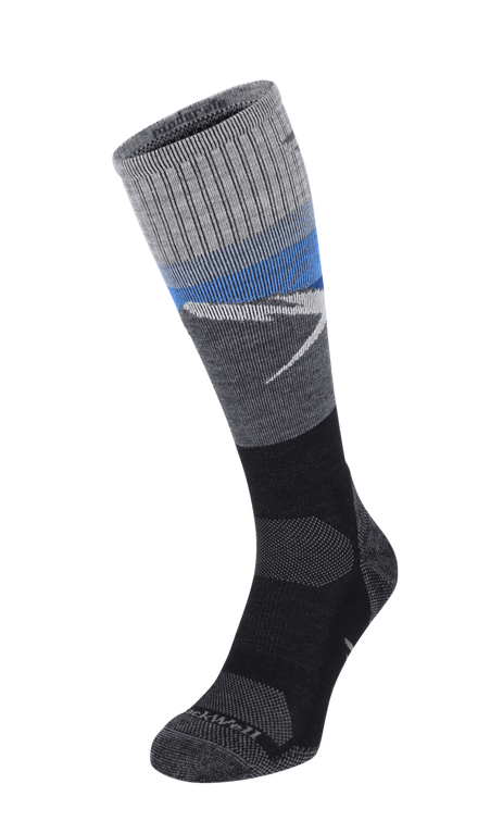 Modern Mountain Men Compression Hiking Socks Black