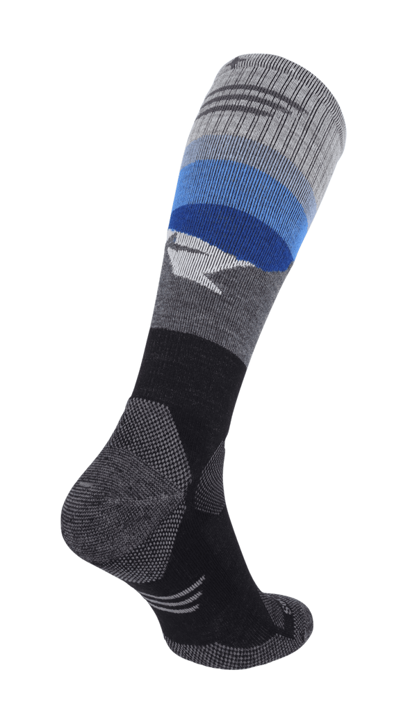 Modern Mountain Men Compression Hiking Socks Black