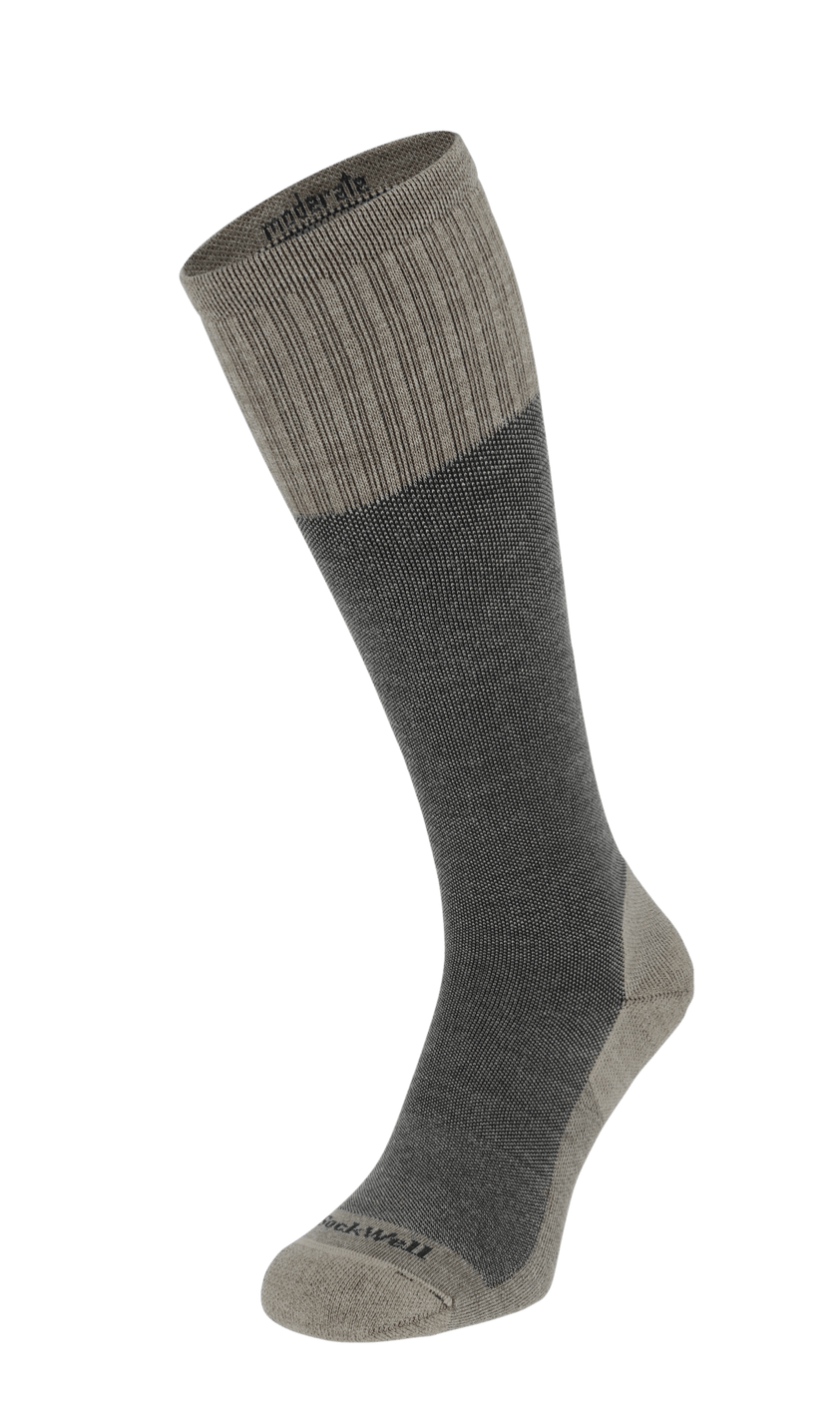 The Basic Men Moderate Compression Socks Khaki