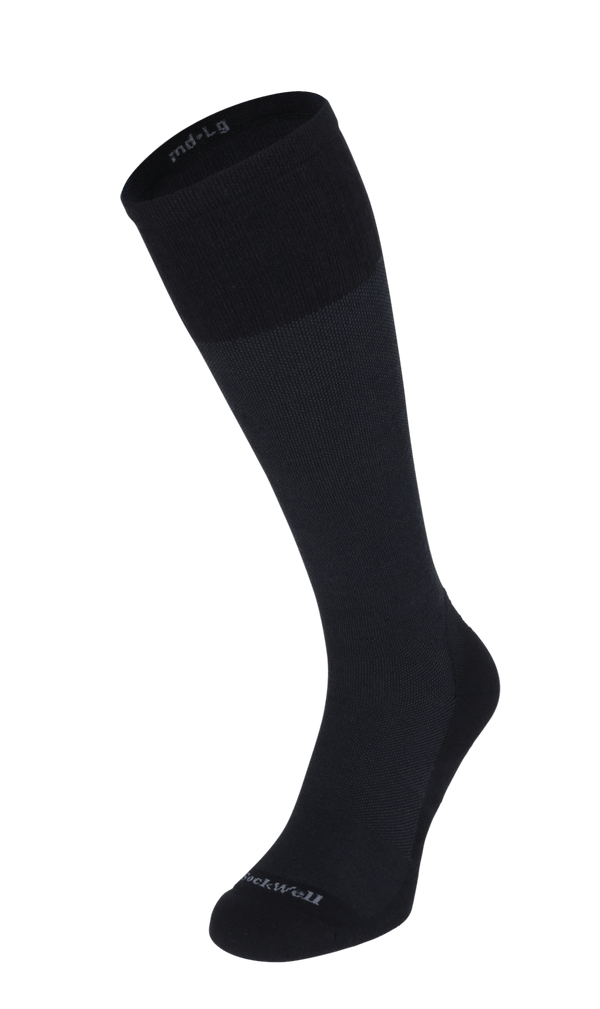 The Basic Men Moderate Compression Socks Black